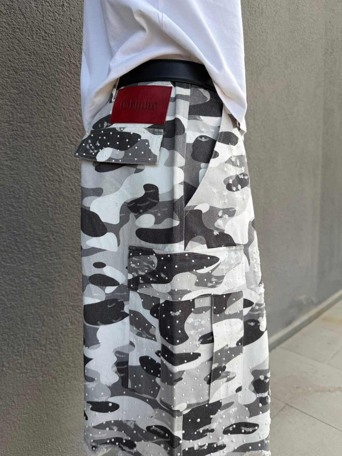 “Stardust” Camo Cargo Shorts - Oblivio
